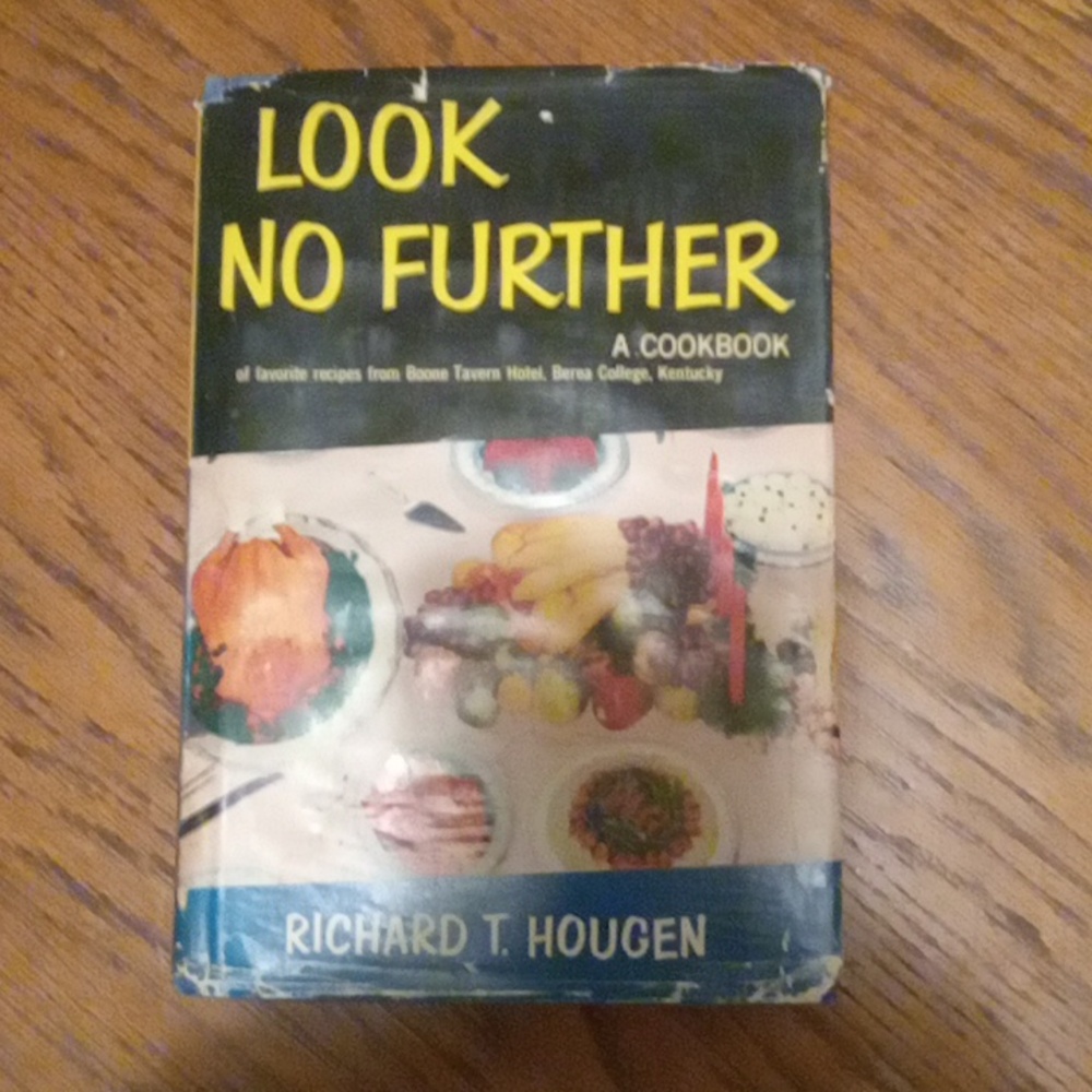 Cookbook copyright year 1955